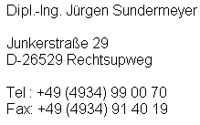 Adresse J�rgen Sundermeyer02